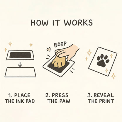 Paw Print Kit + Frame